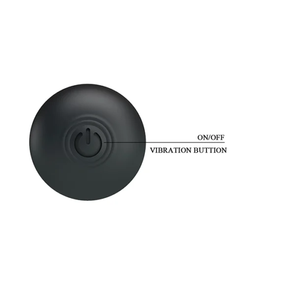 BAILE PRETTY LOVE MINI MASSAGER 12 FUNC BULLET BLK - Image 6
