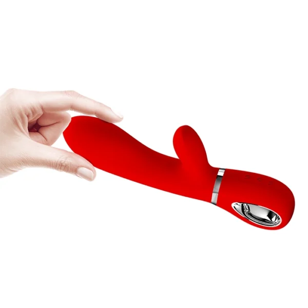 BAILE PRETTY LOVE THOMAS RABBIT VIBRATOR RED - Image 8