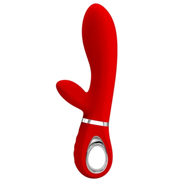 BAILE PRETTY LOVE THOMAS RABBIT VIBRATOR RED - Image 2