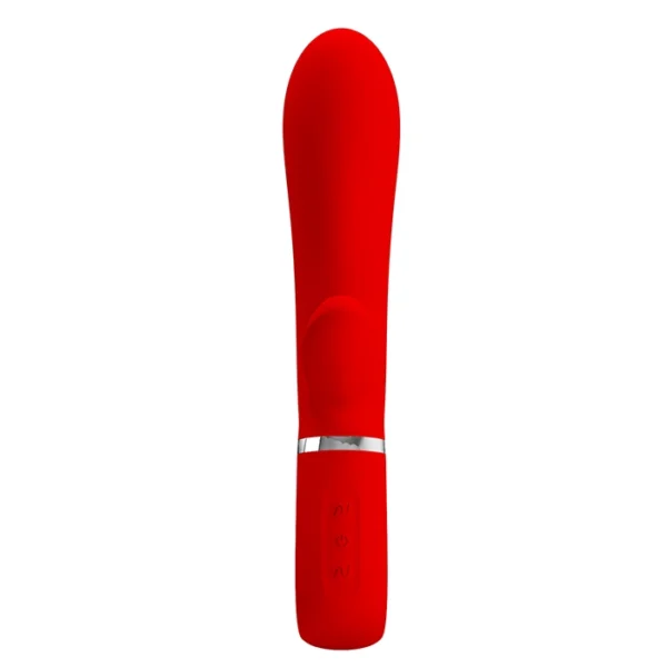 BAILE PRETTY LOVE THOMAS RABBIT VIBRATOR RED - Image 3