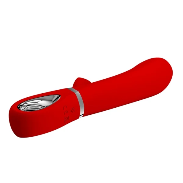 BAILE PRETTY LOVE THOMAS RABBIT VIBRATOR RED - Image 4