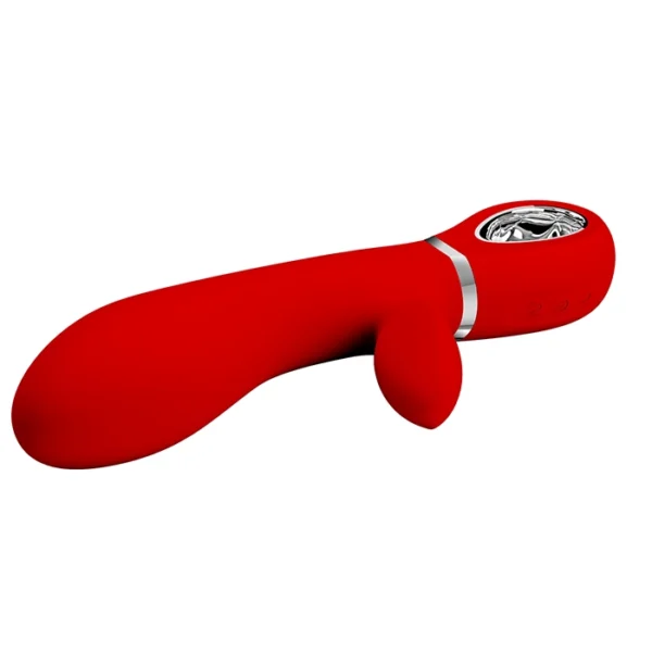 BAILE PRETTY LOVE THOMAS RABBIT VIBRATOR RED - Image 5