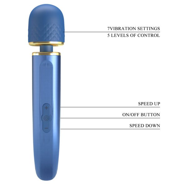 BAILE PRETTY LOVE COLORFUL VIBRATING BODY WAND - Image 8