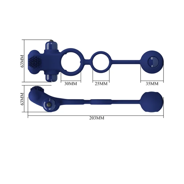 BAILE PRETTY LOVE REMINGTON VIBRATING COCK RING - Image 7