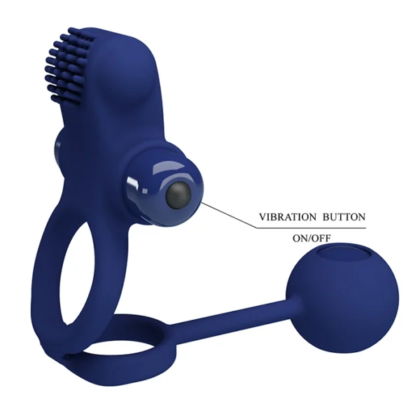 BAILE PRETTY LOVE REMINGTON VIBRATING COCK RING - Image 8