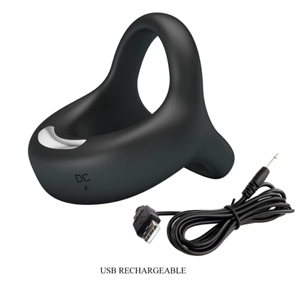 BAILE PRETTY LOVE ELLIOT VIBRATING PENIS RING - Image 8