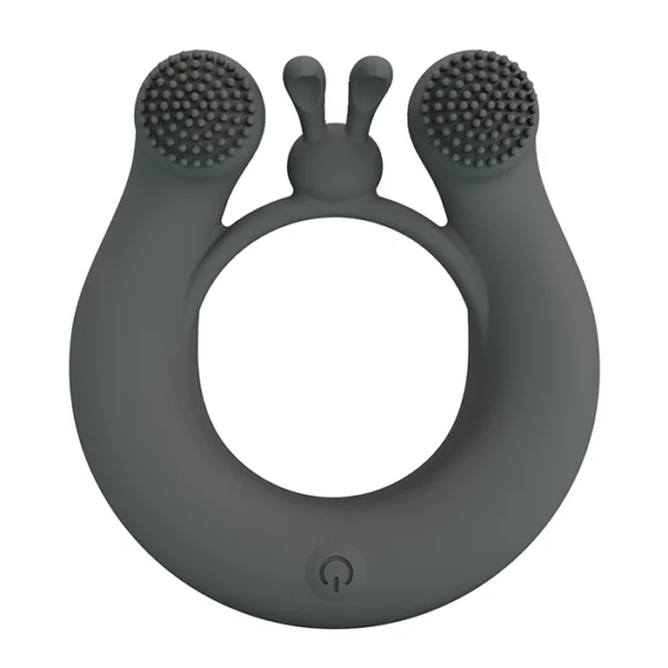 BAILE PRETTY LOVE DAHLIA VIBRATING PENIS RING BLACK - Image 11