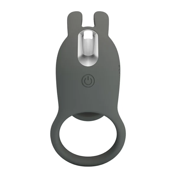 BAILE PRETTY LOVE MATTY VIBRATING PENIS SLEEVE GREY - Image 5