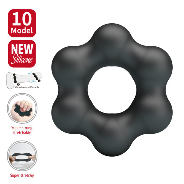 BAILE CRAZY BULL MODEL 10 SILICONE COCKRINGS - Image 5