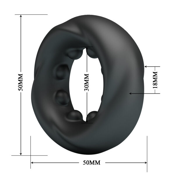 BAILE CRAZY BULL MODEL 4 SILICONE COCKRINGS - Image 4