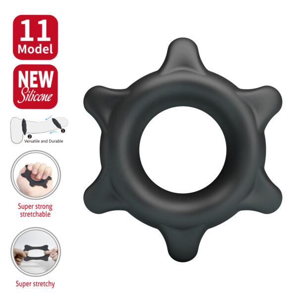 BAILE CRAZY BULL MODEL 11 SILICONE COCKRINGS - Image 5
