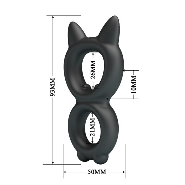 BAILE CRAZY BULL MODEL 20 SILICONE COCKRINGS - Image 3