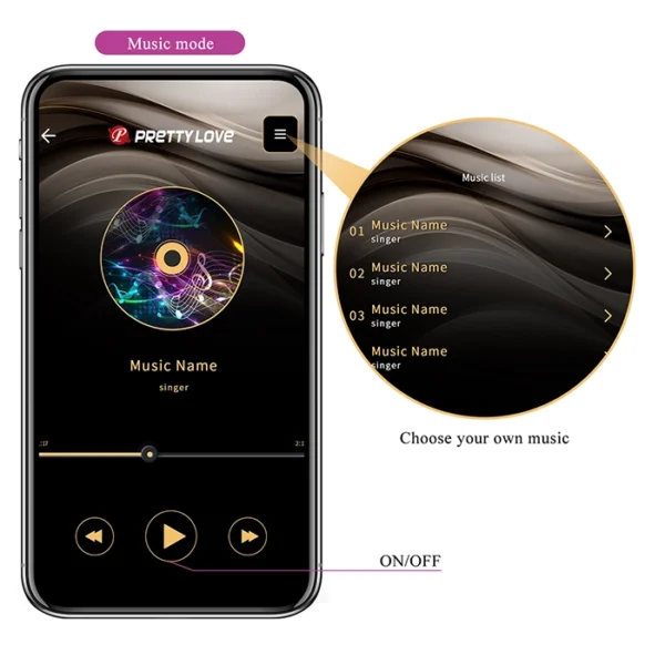 BAILE PRETTY LOVE KAILA VIBRATING EGG W/MOBILE APP - Image 15