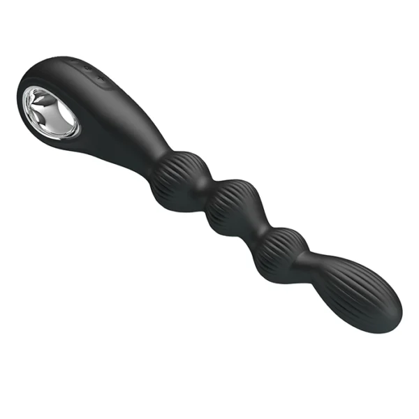 BAILE PRETTY LOVE FEDERER BEADED ANAL PROBE VIBE - Image 4