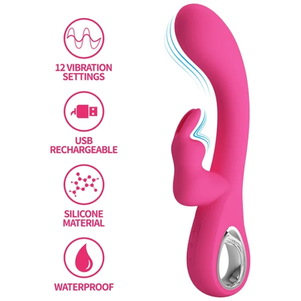 BAILE PRETTY LOVE NOVAK RABBIT G-SPOT VIBE - Image 9