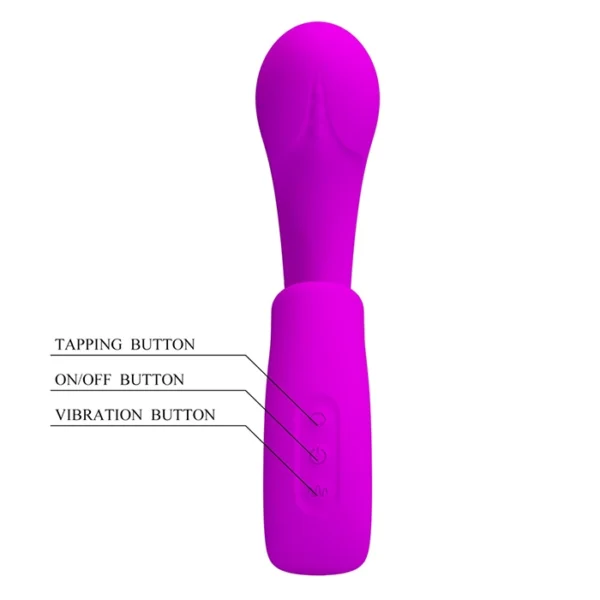 BAILE PRETTY LOVE SIBEL G-SPOT TAPPING VIBE PURPLE - Image 4