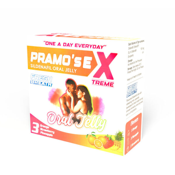 PRAMO'S EXTREME 100mg ORAL JELLY BOX 9's - Image 2