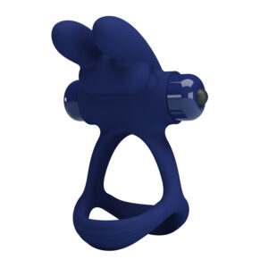 BAILE PRETTY LOVE FRANCISCO VIBRATING COCK RING BLUE