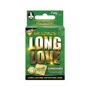 Dr Long’S Condoms 6’s CDL