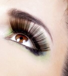 Baci Dark Brown Glitter Eyelashes