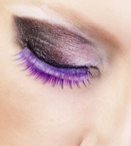 Baci Blue Purple Deluxe Eyelashes