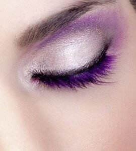 Baci Purple Deluxe Eyelashes