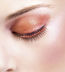 Baci Black Red Rhinestone Eyelashes
