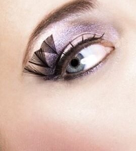 Baci Black Feather Eyelashes